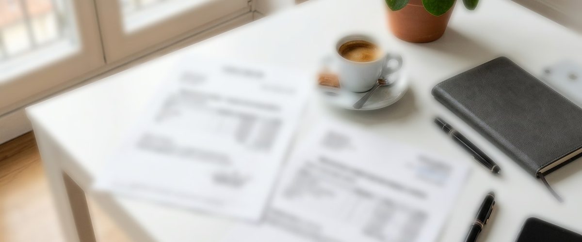 Tre preventivi fotovoltaici affiancati sulla scrivania, con la penna e l'evidenziatore